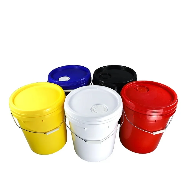  2L/4L/5L/6L/10L/18/20L PP с открытым верхом ведро 1-20 литров пластиковое