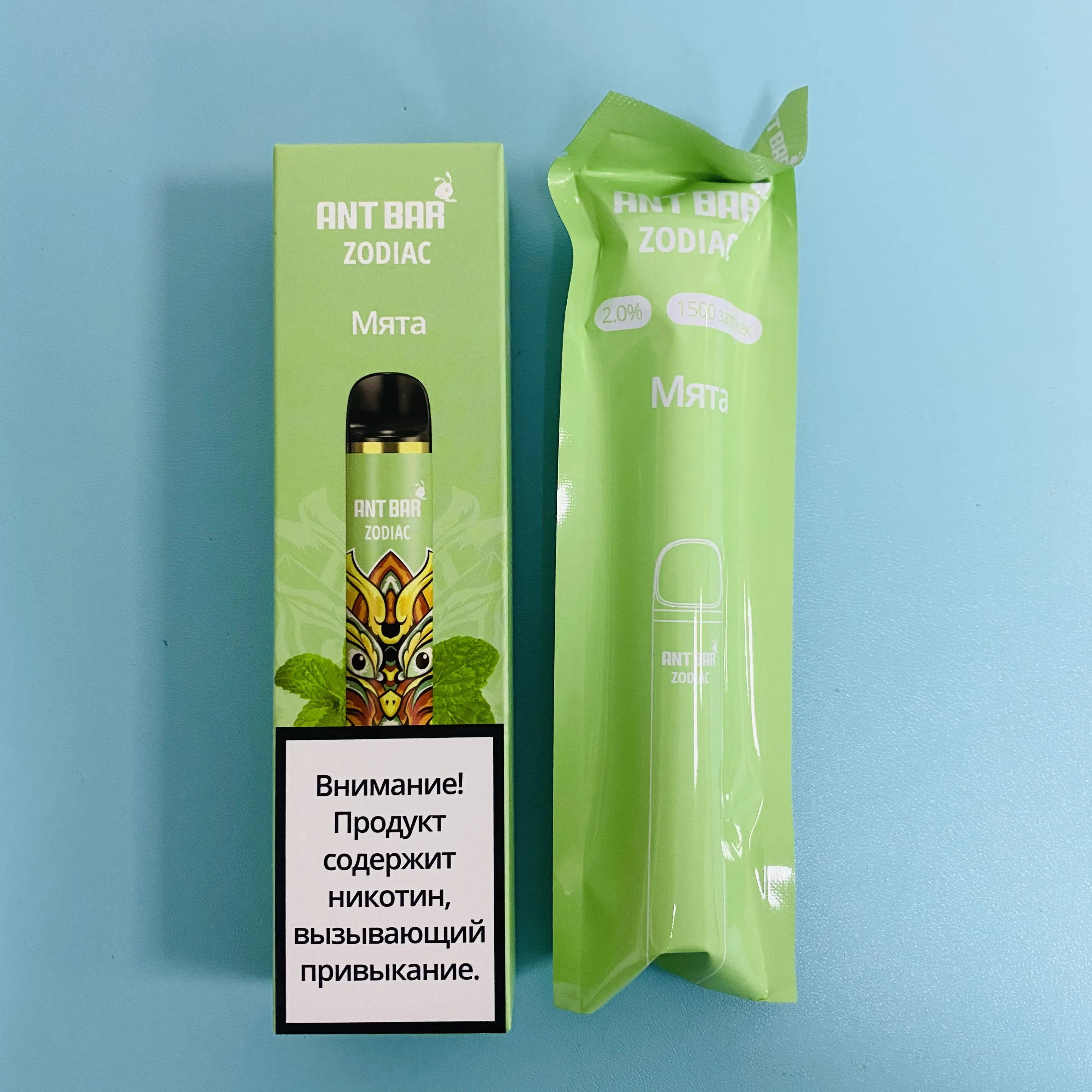 Оригинальный smoant ant бар зодиака 1500 буфами на рукавах стручки вейпер электронная сигарета картридж