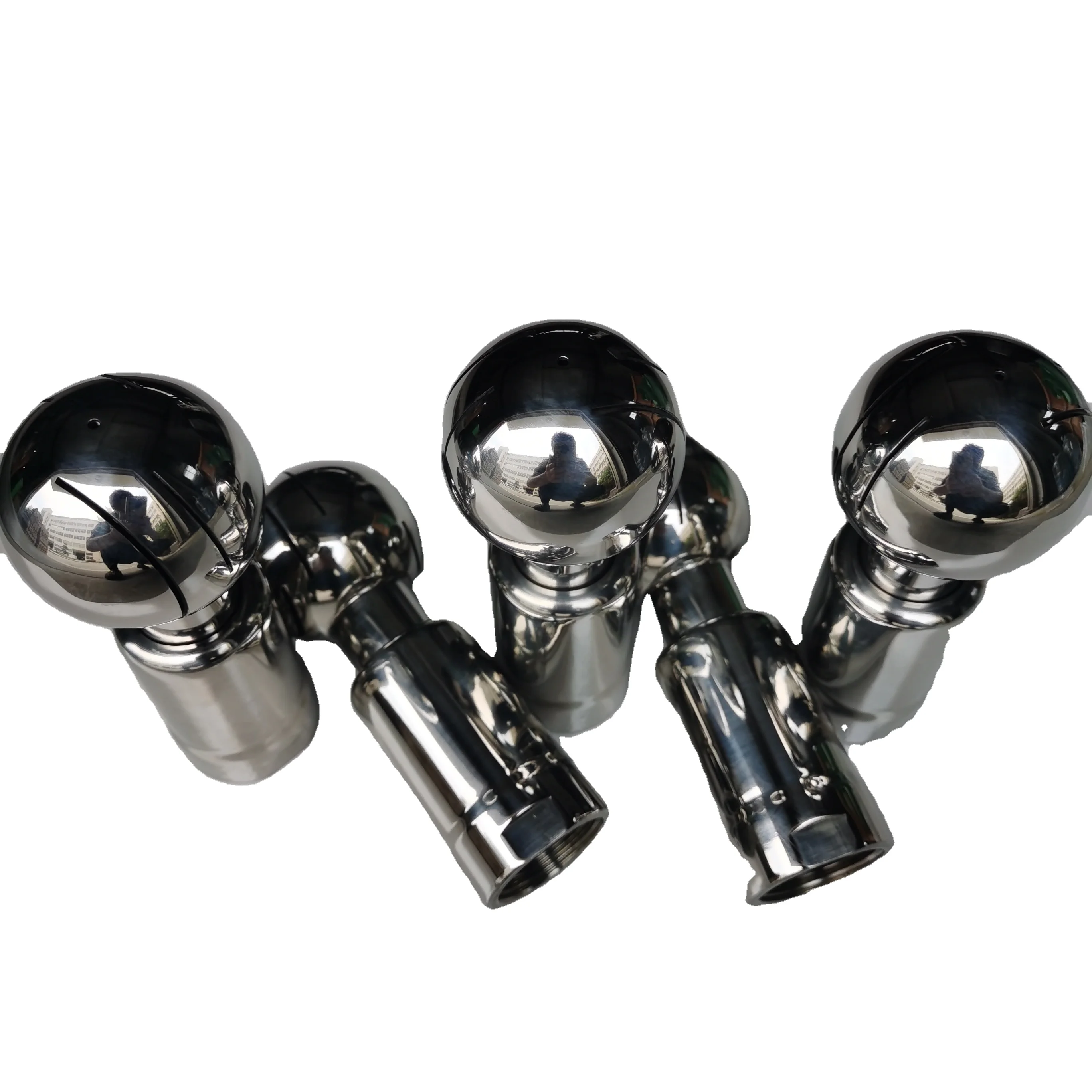 CNJS 360 Degree Rotary Cleaning Ball Spray Ball High-Pressure Automatic Nozzle Food Hygiene Grade Stainless Steel Cleaning Ball