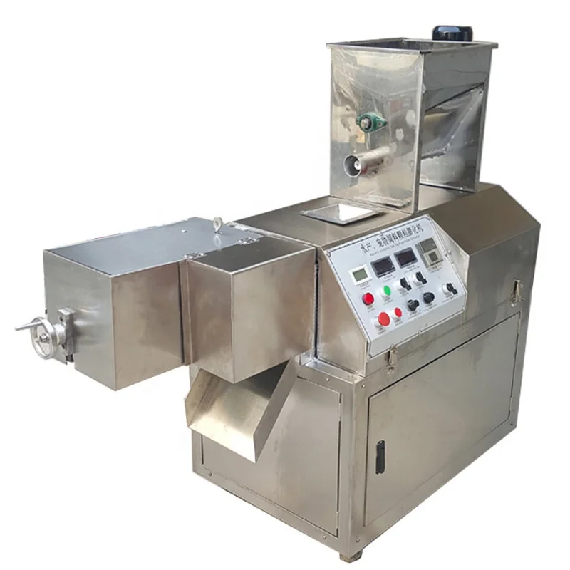 Stainless steel 304 snack puffing puffed corn wheat extruder machine