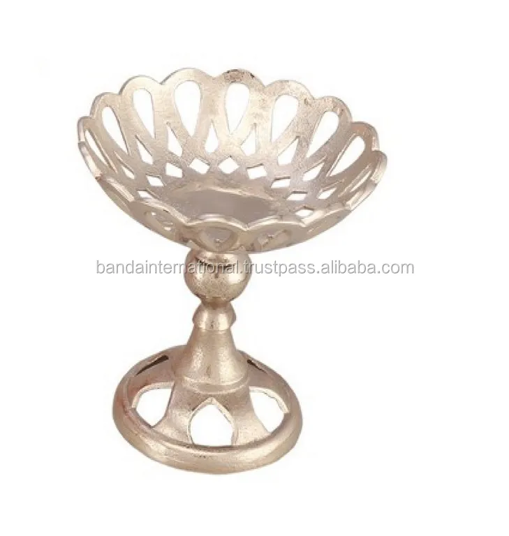 Good Quality Aluminium Fruit Bowl Hot Selling Home Dinnerware Fruit Bowl Metal Decorative Bowl
