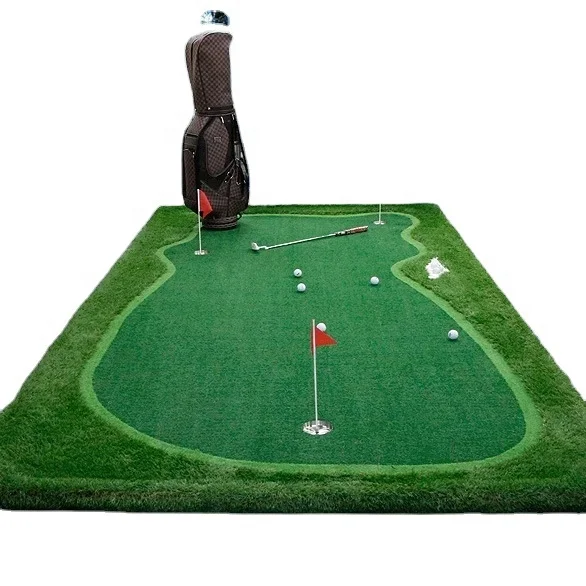 Factory Wholesale  ECO-Friendly Artificial Grass for Exterior & Interior Golf Exercise Field  Artificial Turf