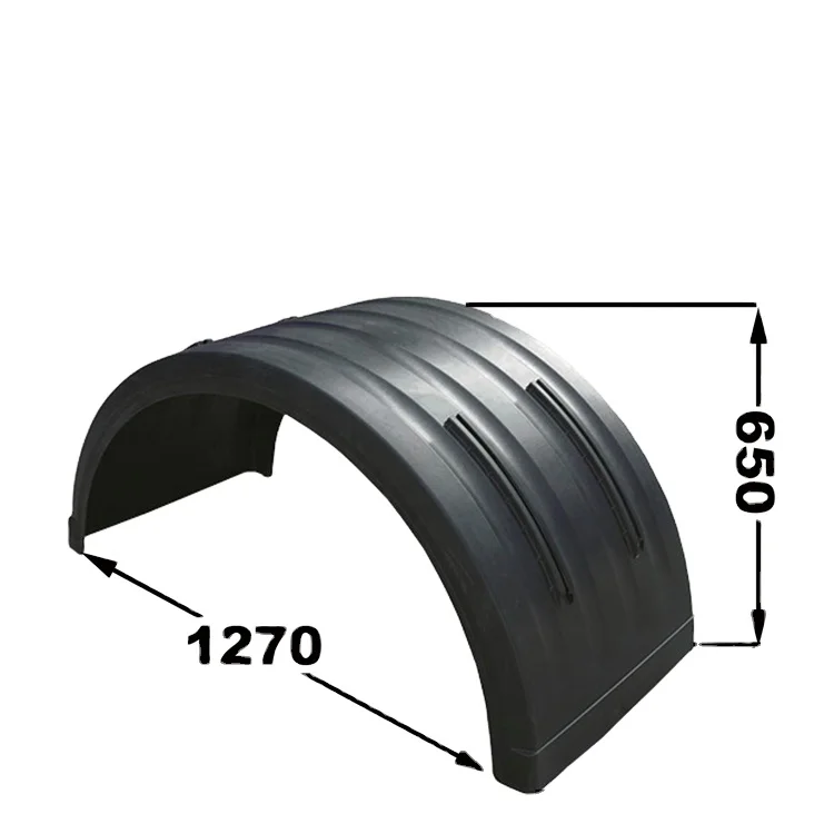 GL-23144 Universal Fit PVC Mud Flaps and Fenders for Truck Trailers