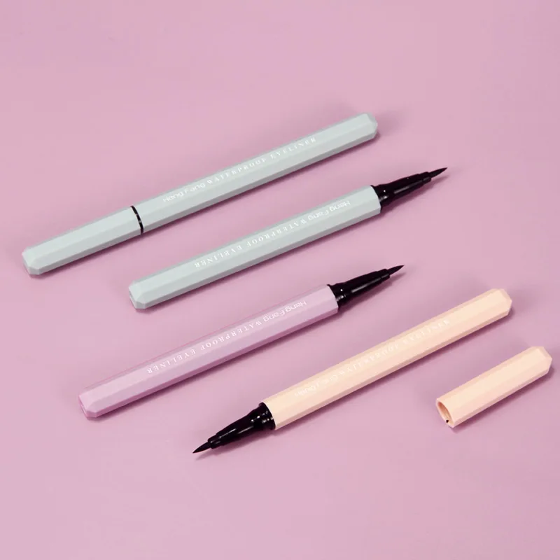 OEM Liquid black Eyeliner pen Waterproof  arabic eyeliner custom for eye make up