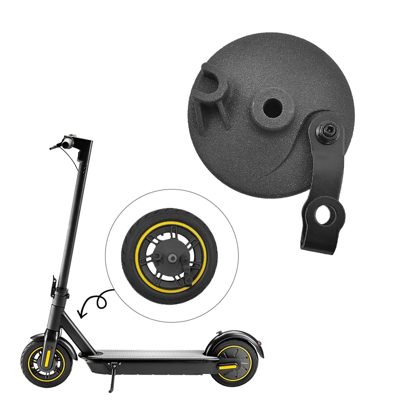 EU Warehouse Electric Scooter Front Wheel Hub With Vacuum Tire Drum Brake Cover Pads For Ninebot Max G30 Scooter Repair Parts