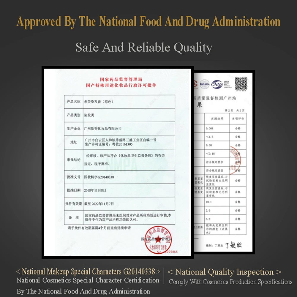 Hair Dye Shampoo Black Cruelty Free Organic Colorant Anti Grey Color Dark Black Shampoo Dye