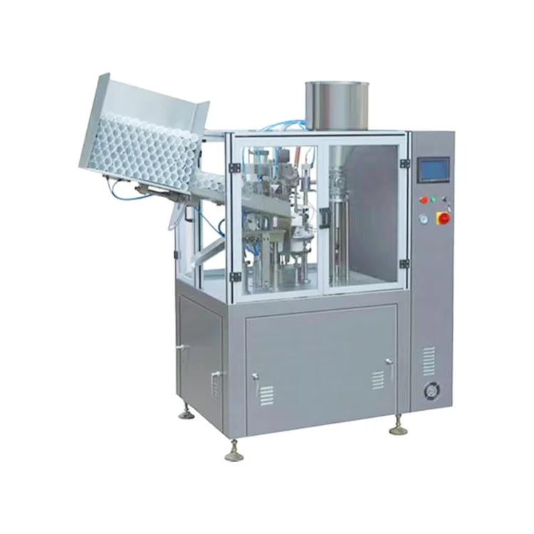 Npack Automatic High Speed Soft Tube Filling and Sealing Machine for Hair Cream and Toothpaste