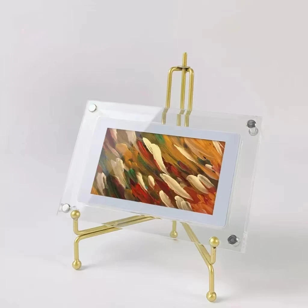 Full Hd Picture Frame Digital Stand 1280*800 Electronic Lcd Photo Album Digital Photo Frame 7 Inch
