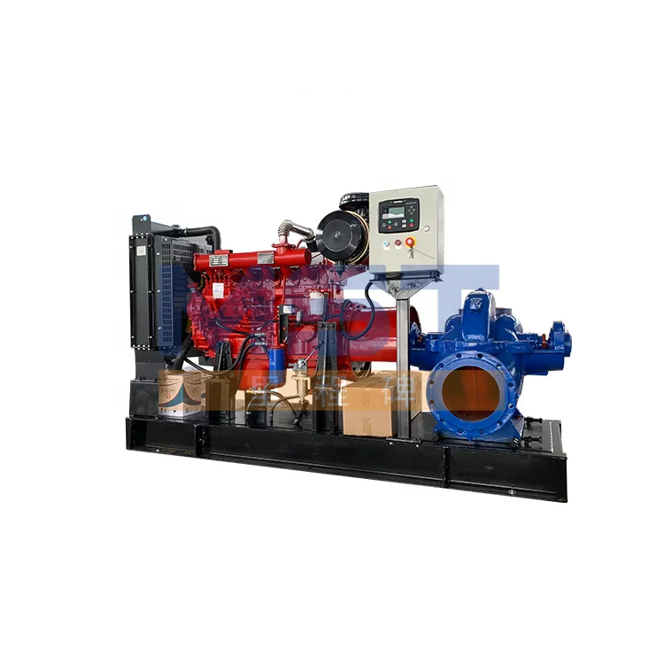 22000m3/h cast iron energy saving electric double suction pump impeller split casing pump