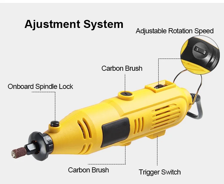 Top Quality Mini Angle Die Grinder Popular Mini Carrot Grinder Quality Mini Grinder Tools Set