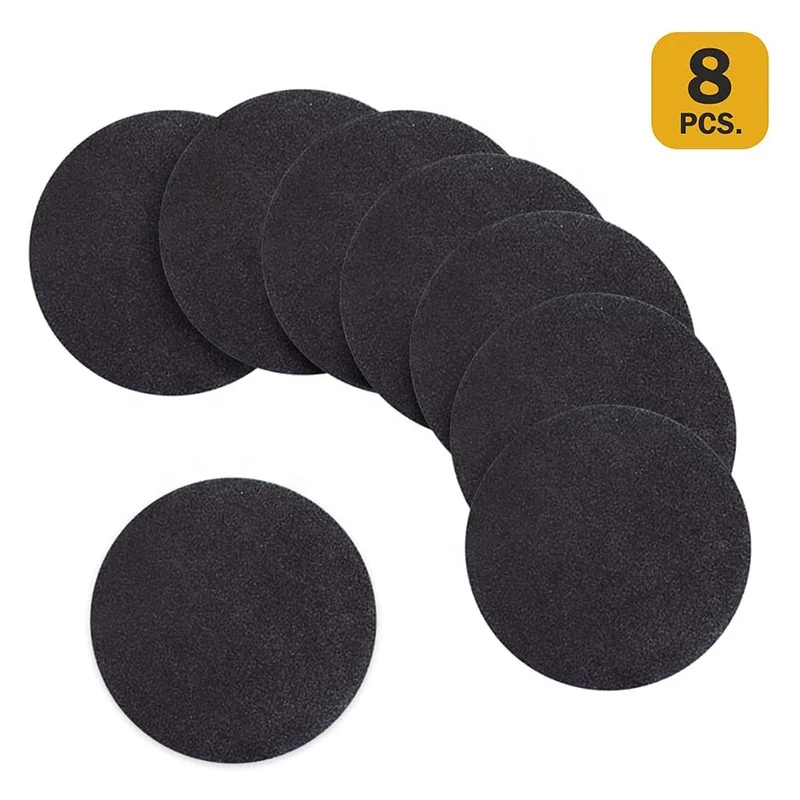 Wholesale Art Supplies Black Round Shape Painting Canvas,Mandala Blank Stretched Cardboard For Painting