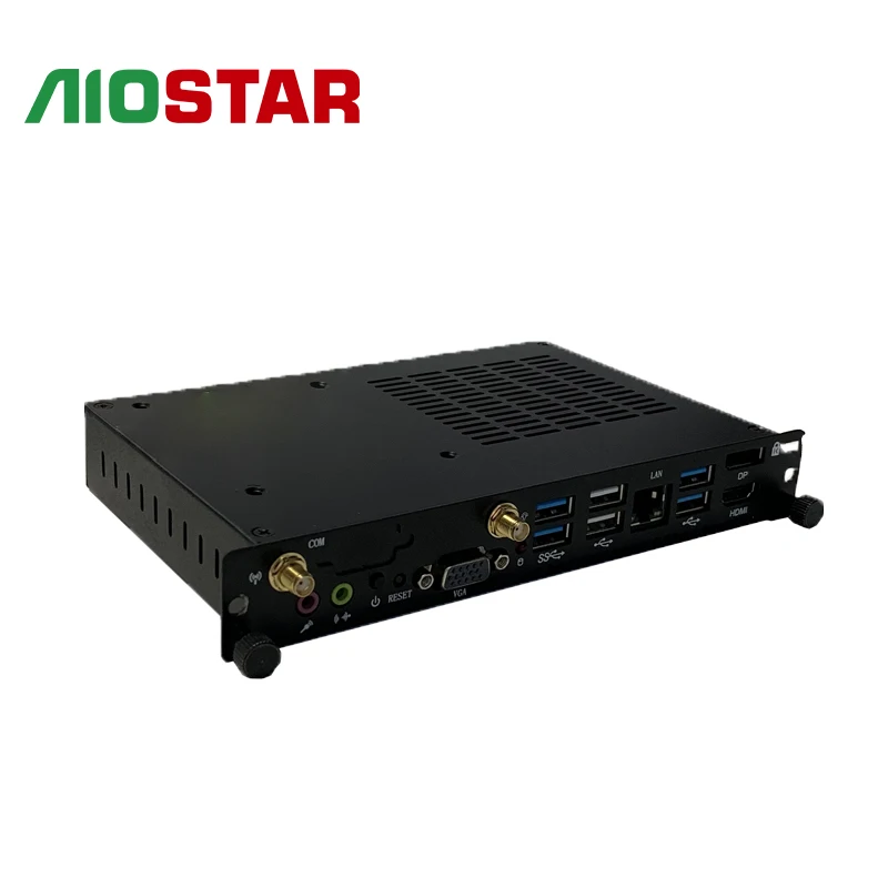 Мини-компьютер OPS с интерфейсом H-M оперативной памяти DDR3L 1600 МГц + VGA DP 12-19 В мини-панель ПК коробка для промышленности