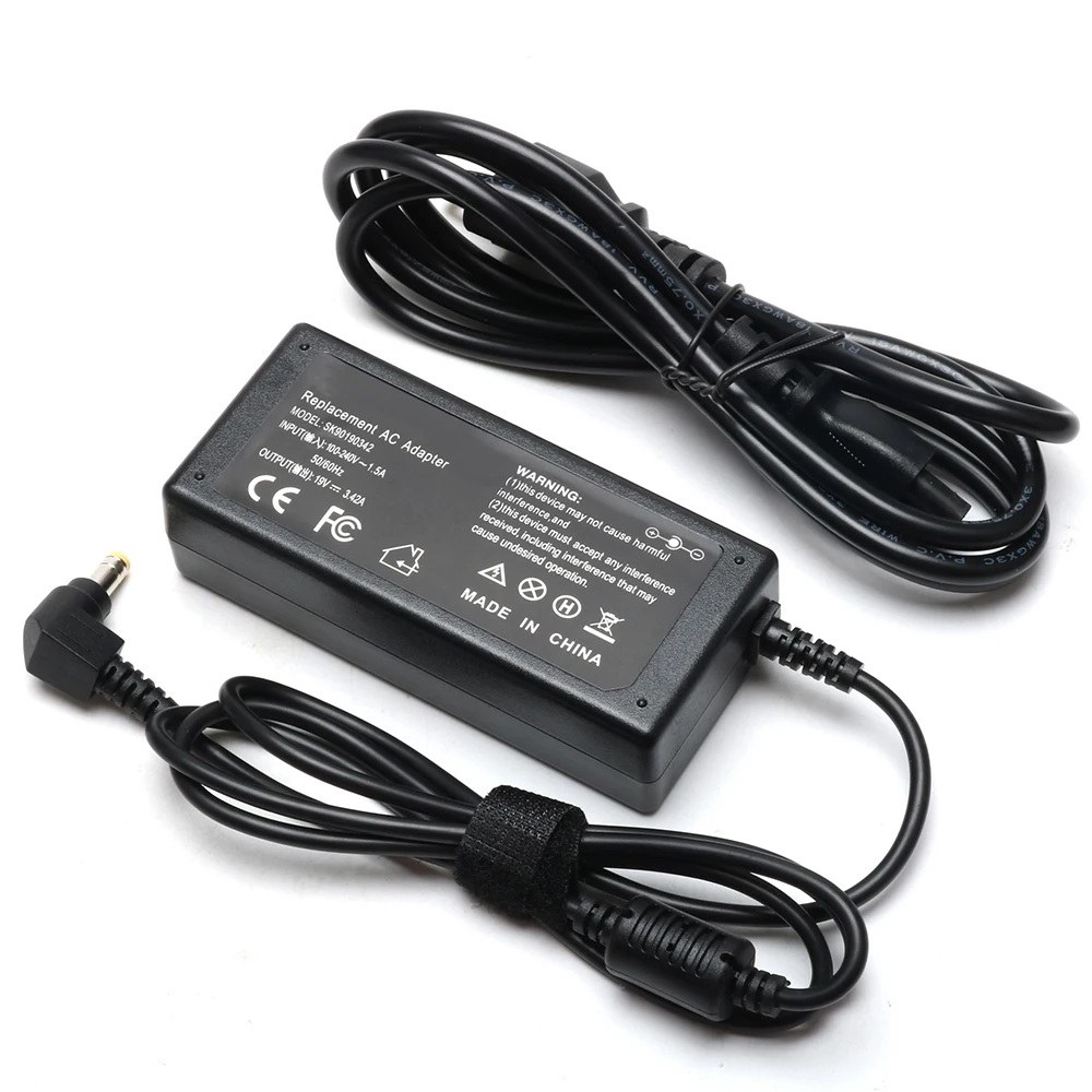 Oem 65W 19V 3.42A 5.5*2.5 220-240V Laptop Ac Adapter 65W Charger For Lenovo Toshiba Asus