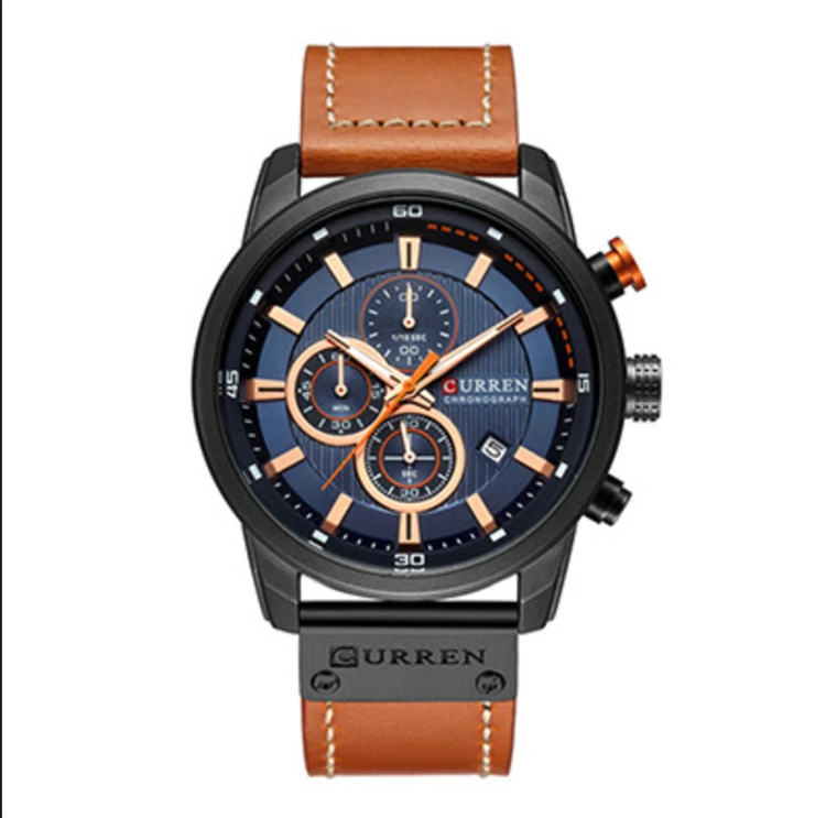 Fashion Trend CURREN 8291 Quartz Men Watches Top Brand Luxury Male Clock Chronograph Sporty Mens Business Casual Wrist Watch