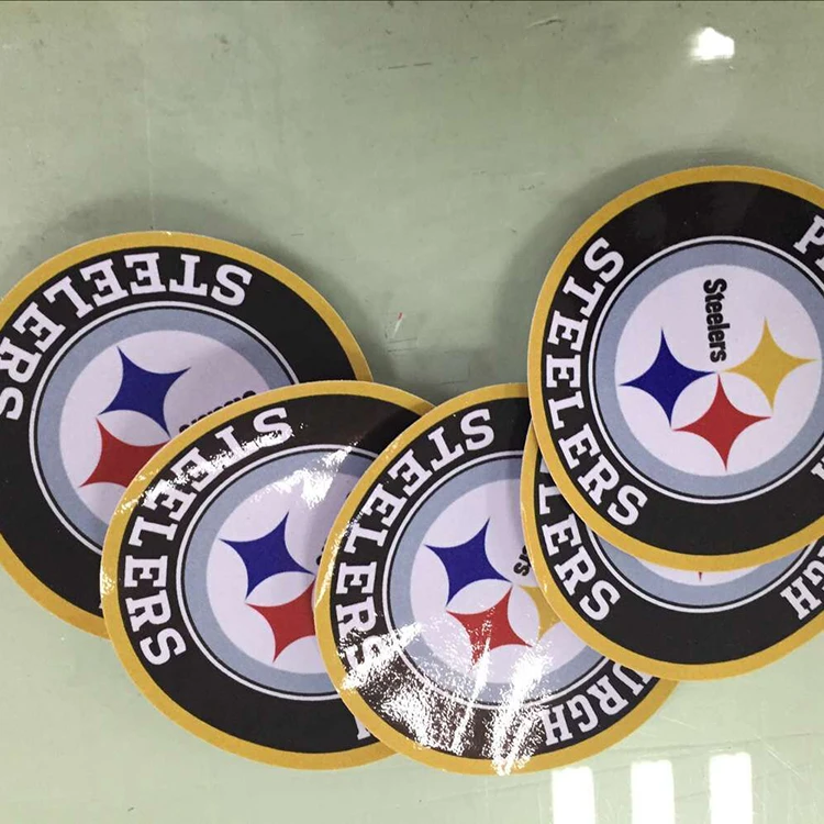 Custom Die Cut Adhesive PVC label Stickers