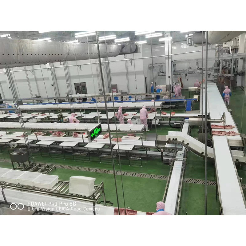 Intelligent automatic sheep deboning production line meat processing and conveying equipment