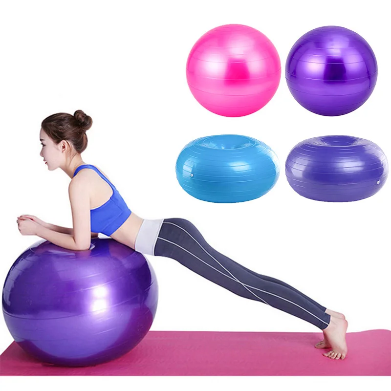 
Fitness Inflatable Anti Burst Training Colorful PVC Yoga Balance Ball Pvc Sport Moulding Elastic Soft Foam Yoga Ball 
