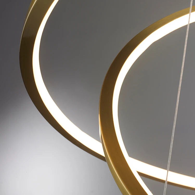 Wholesale Led Pendent Lamp Interior Office Bedroom Lighting Home Decorative Morden Led Chandelier