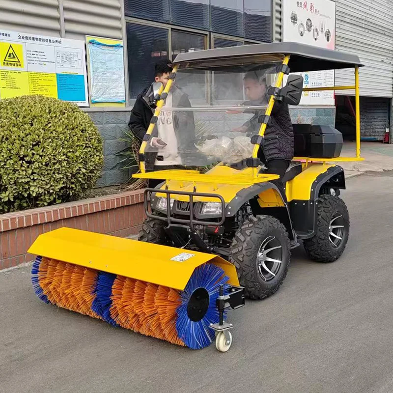 High-efficiency Snow Sweeper Tractor Multi-function Ride-On Snowplow Snow Blower Machines To Remove Snow