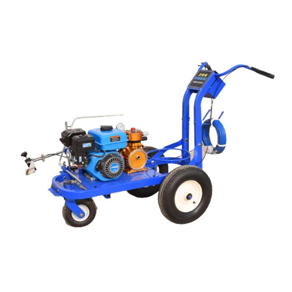 High quality hand push road line marking airless cold paint road marking machine  400hs road marking machine