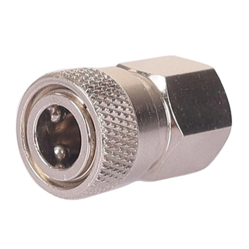 Stainless Steel Paintball Adaptor Female Quick Disconnect with Inner Thread