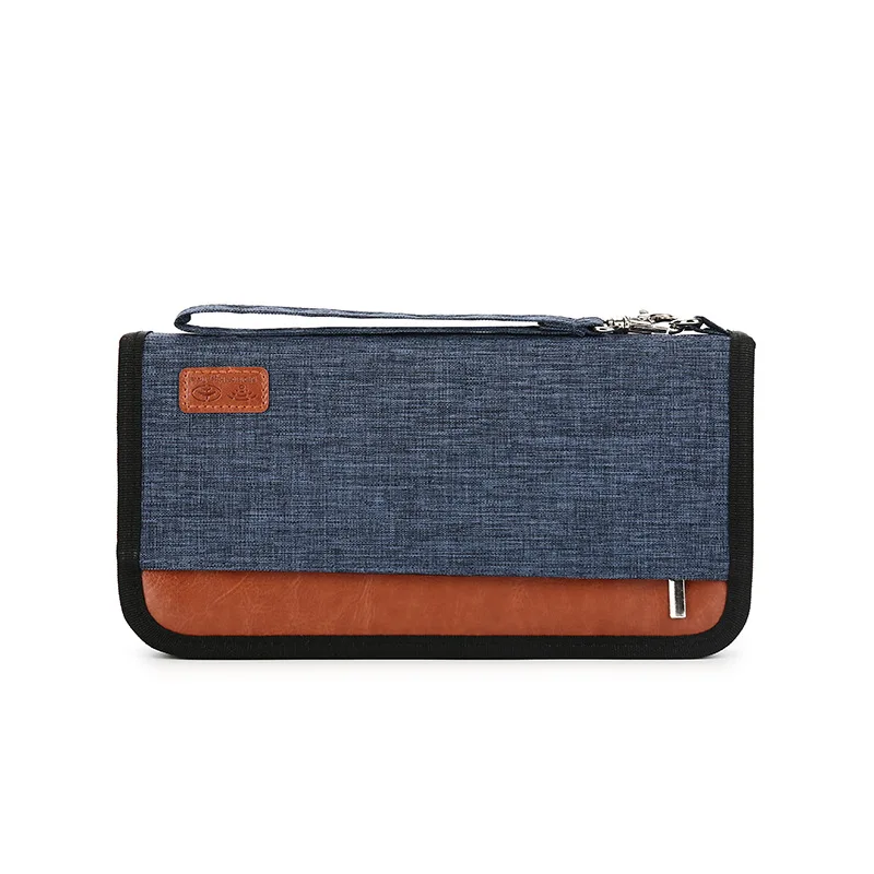 Travel Passport Ticket Wallet Passport Covers RFID Blocking Family Passport Holder Waterproof Travel Document Organizer