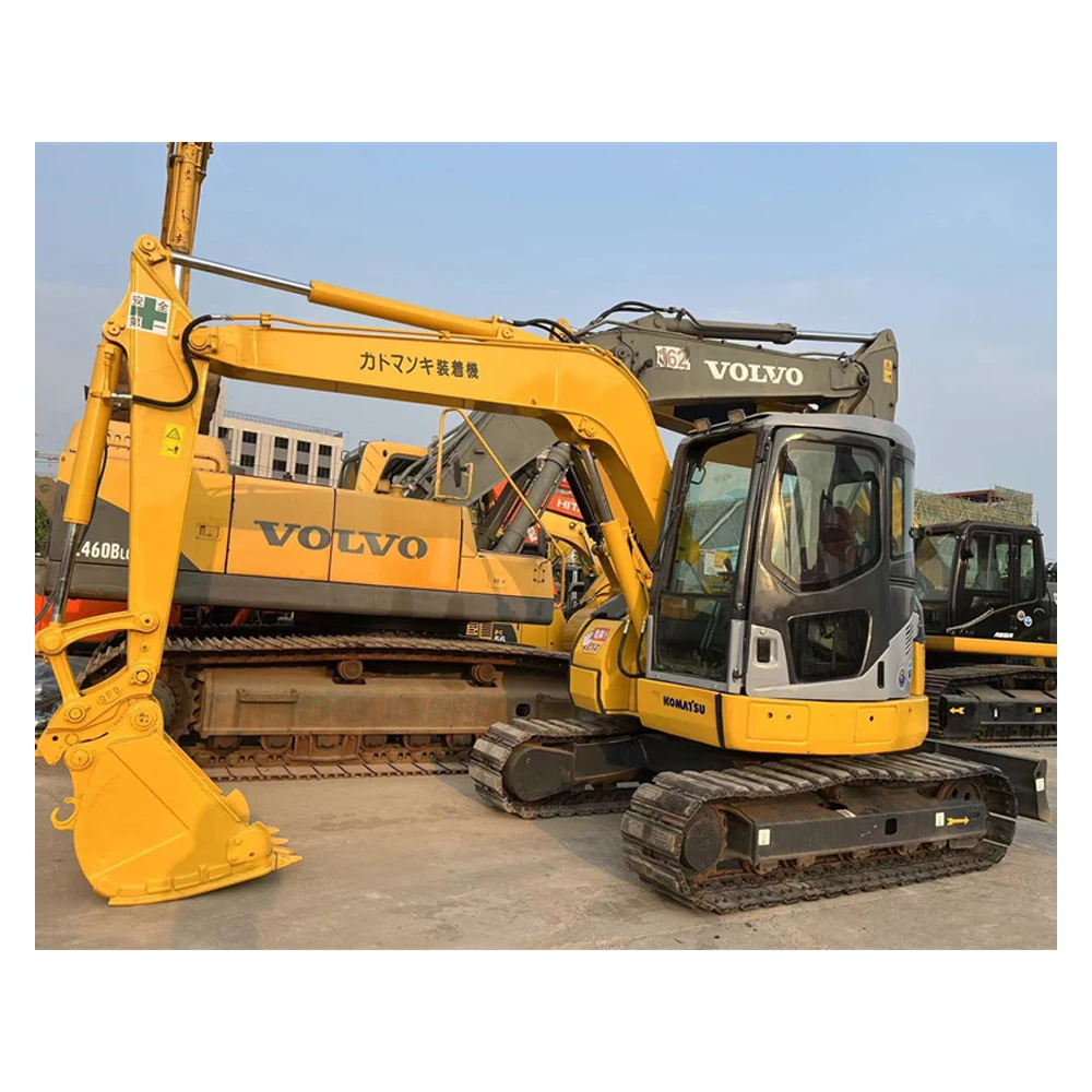 Wholesale Price Komatsu PC78US-6 Thumb Crawler Blade Dozer 7.19KW 577*273*230cm Small Used Hydraulic Excavator