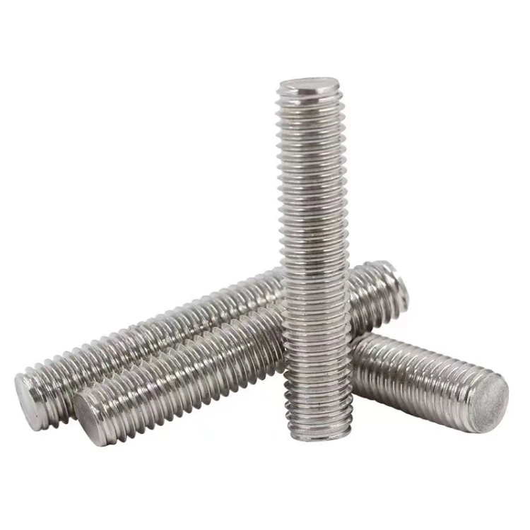 Stainless Steel Fasteners Titanium Stud Bolt Threaded Rod