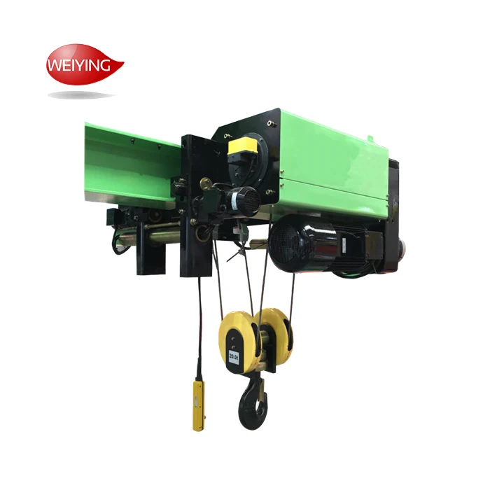 1-20 Ton Single Double Speed Standard European Single Girder Wire Rope Electric Hoist For Lifting Crane