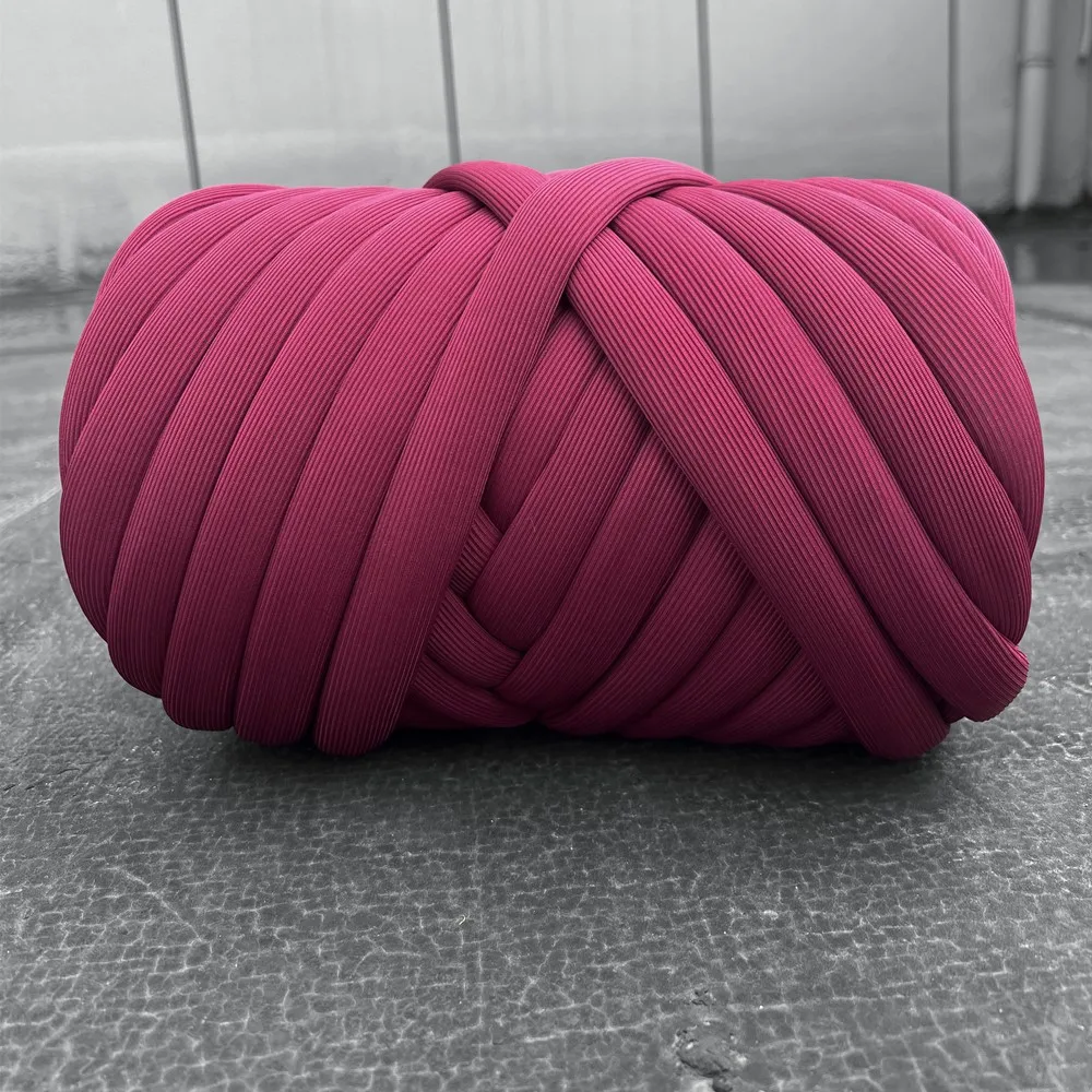 Charmkey New Cool Striped Yarn DIY Extra Thick Icelandic Cloth Line Hand-woven Bag Blanket Cat Bed