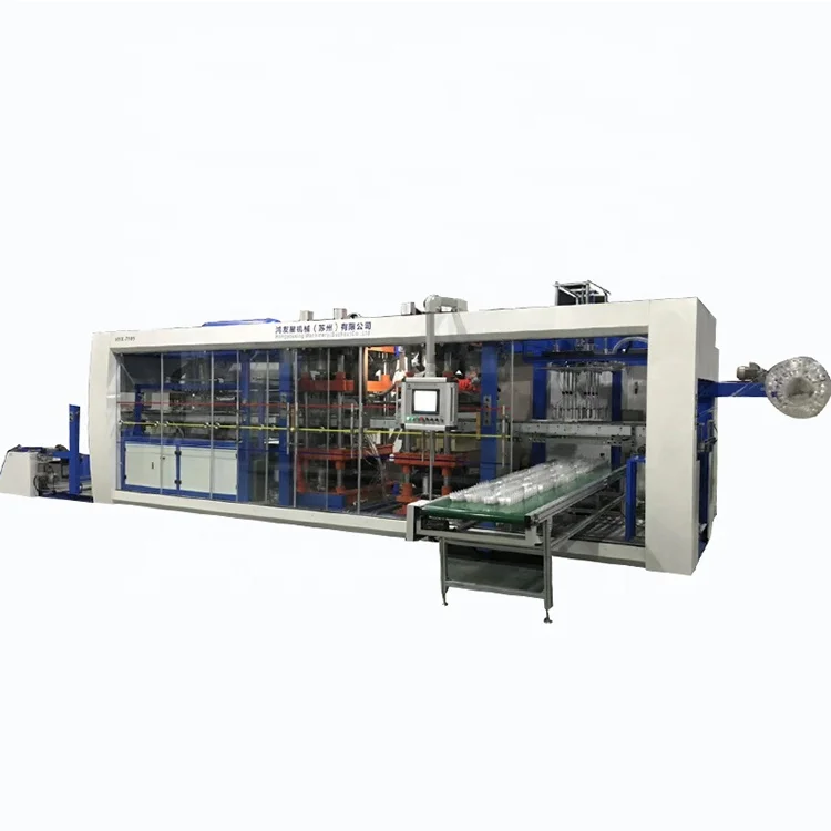 Машина для термоформовки пластин из полилактида или полипропилена кукурузного крахмала биоразлагаемый