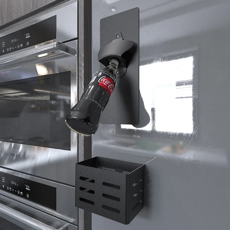 Amazon Hot Selling Good Price Bottle Openers Magnetic Home and Kitchen Wall Mounted Bottle Opener Home Restaurant Bar