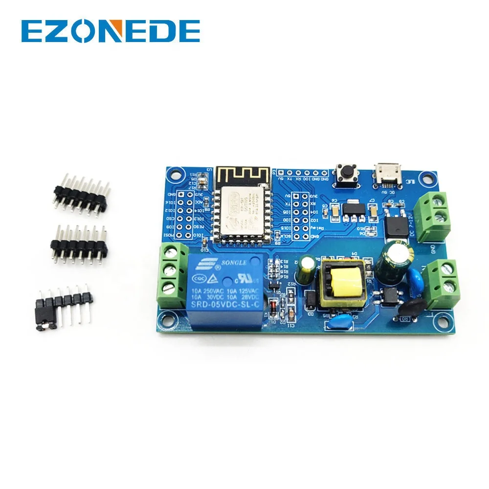 ESP8266 ESP-12F Relay Module AC 220V DC 12V WIFI Relay Switch ESP-12F Remote Control Smart Home