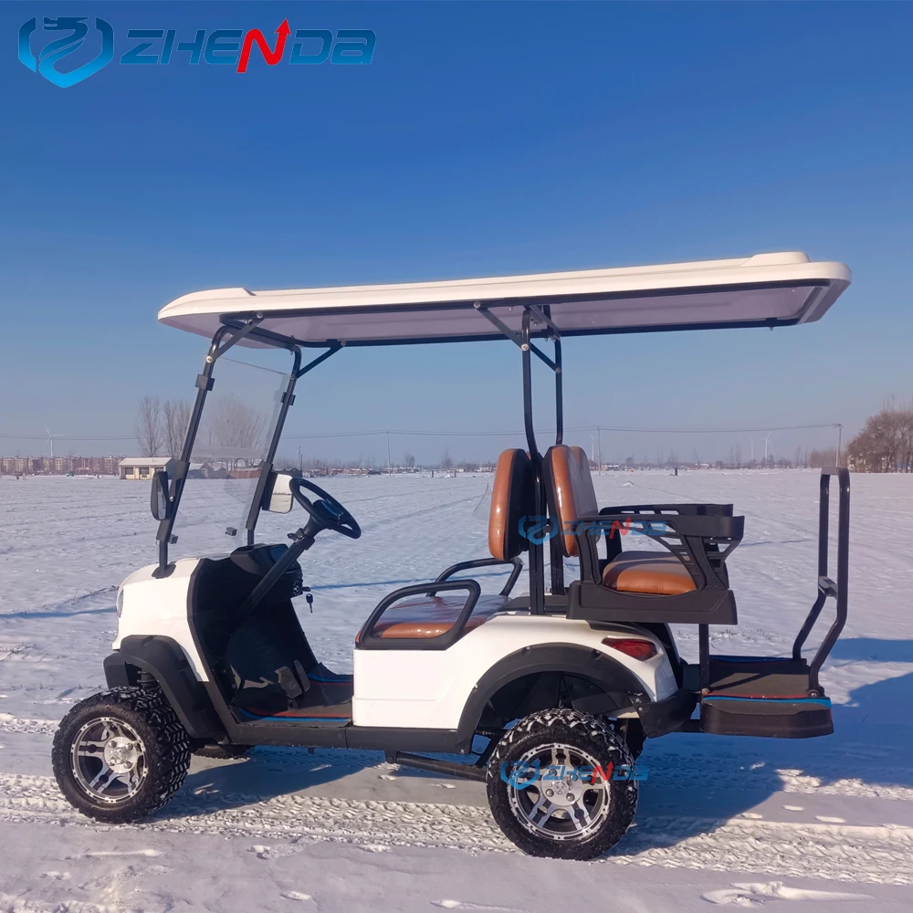New product golf carts golf carts electric 4 seater for tours outdoor sightseeing golf cart for sale