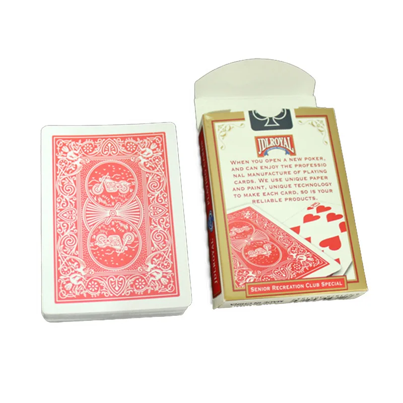 Картонные игральные карты с принтом на заказ