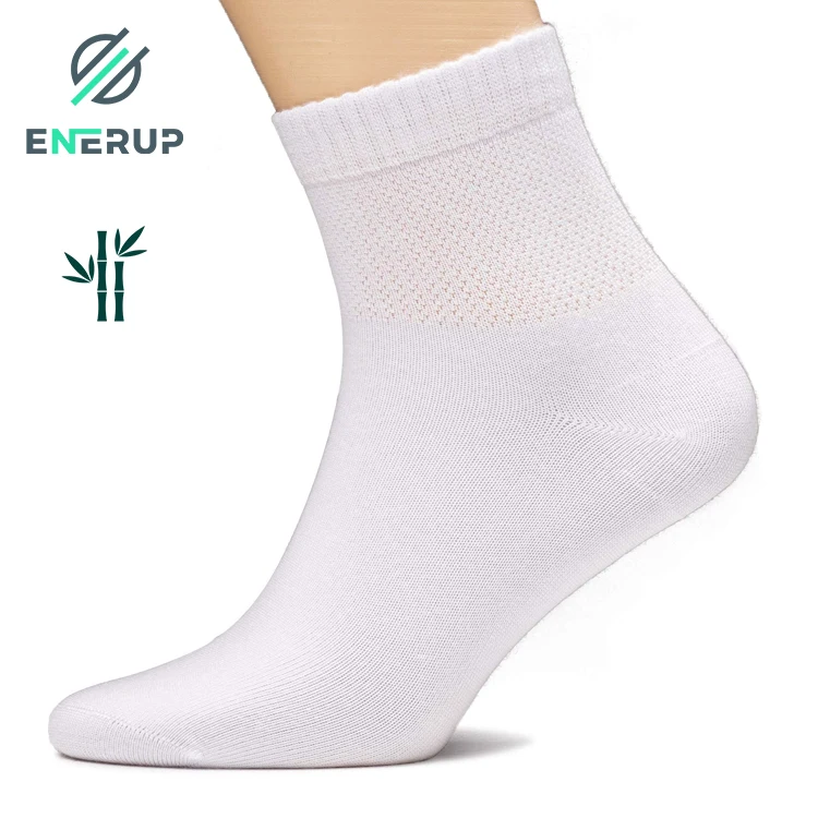 Enerup Custom Bamboo Socks Low Quarter Socks Business Travel Ankle Women Bamboo Cotton Socks