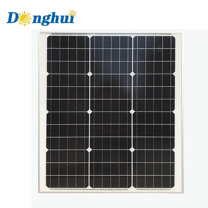 Yiwu Donghui солнечная панель 50 Ватт моно панели solares tipo tejas используется для создания электроэнергии