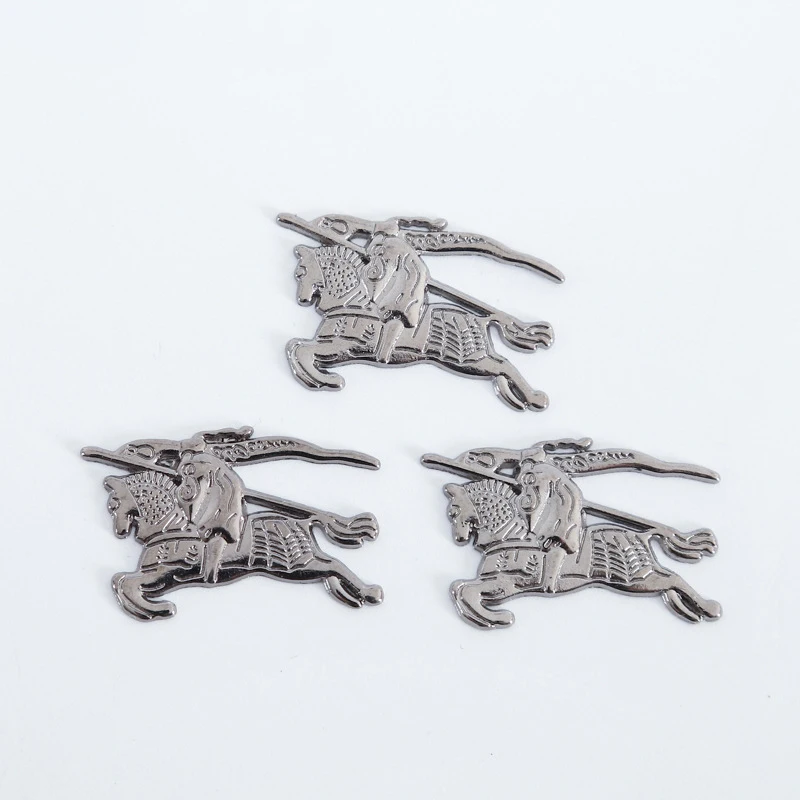 Custom Purse And Handbag Metal Name Label Engrave Concave Brand Bag Plates Metal Tags For Business Logo