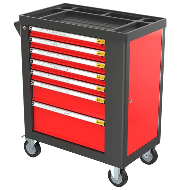 KINBOX Advanced Durable American Professional Workshop Garage Toolbox with Tool Trolley Tool Cabinet Toolbox