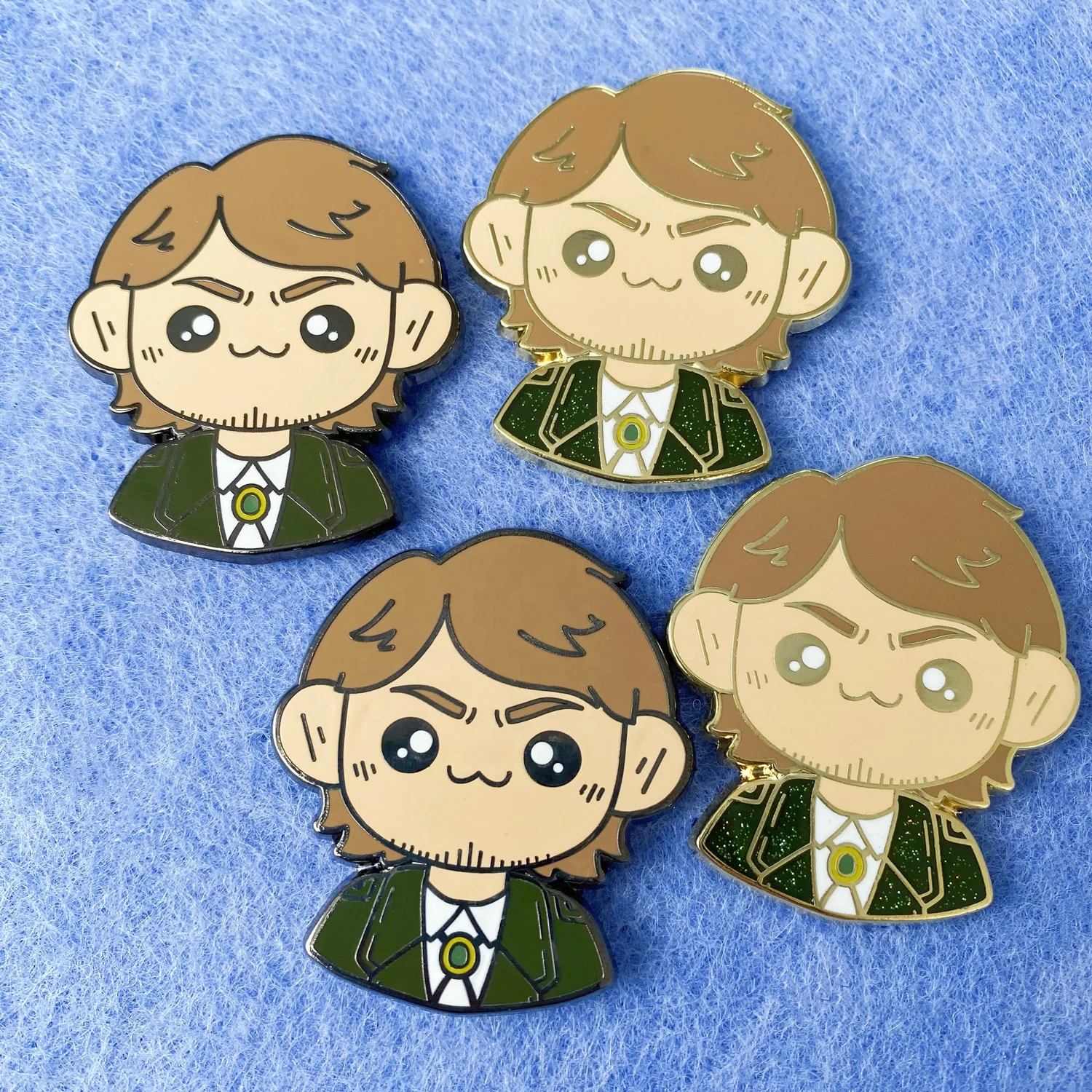 China Pin  Manufacture Customized Metal Enamel Pin Badge Birthday Holiday Celebration Lapel Pin Souvenirs