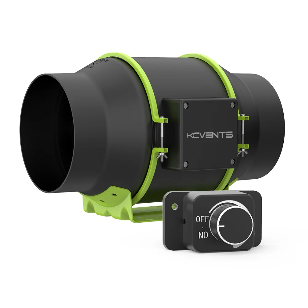 High Air Volume 6 Inch Silent Reversible Inline Duct Fan for Ventilation System