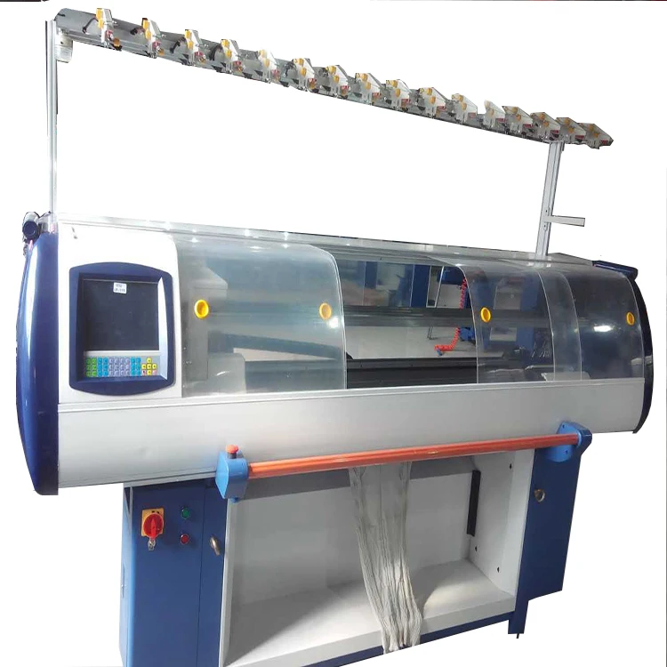 sweater used flat knitting machine