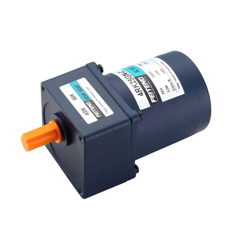 Oem/Odm Hot Sale 4RK25GN Low Noise 80Mm 25W Reversible Ac Gear Motor Waterproof 50Hz 60Hz Ac Gear Motor Reverse