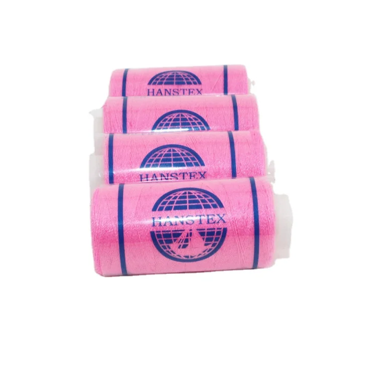 yiwu factory colored sewing thread Hot sale core spun polyester sewing thread 40/2