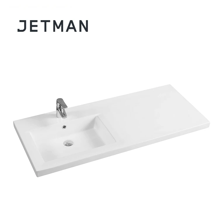 JM5012L 810*460*150 European Types Ceramic Basin Washing Sink Basin For Interior Decoration Project Bathroom