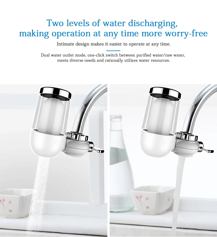 Hot sell tap faucet water filter tap for healthy drinking / tap filter water purifier