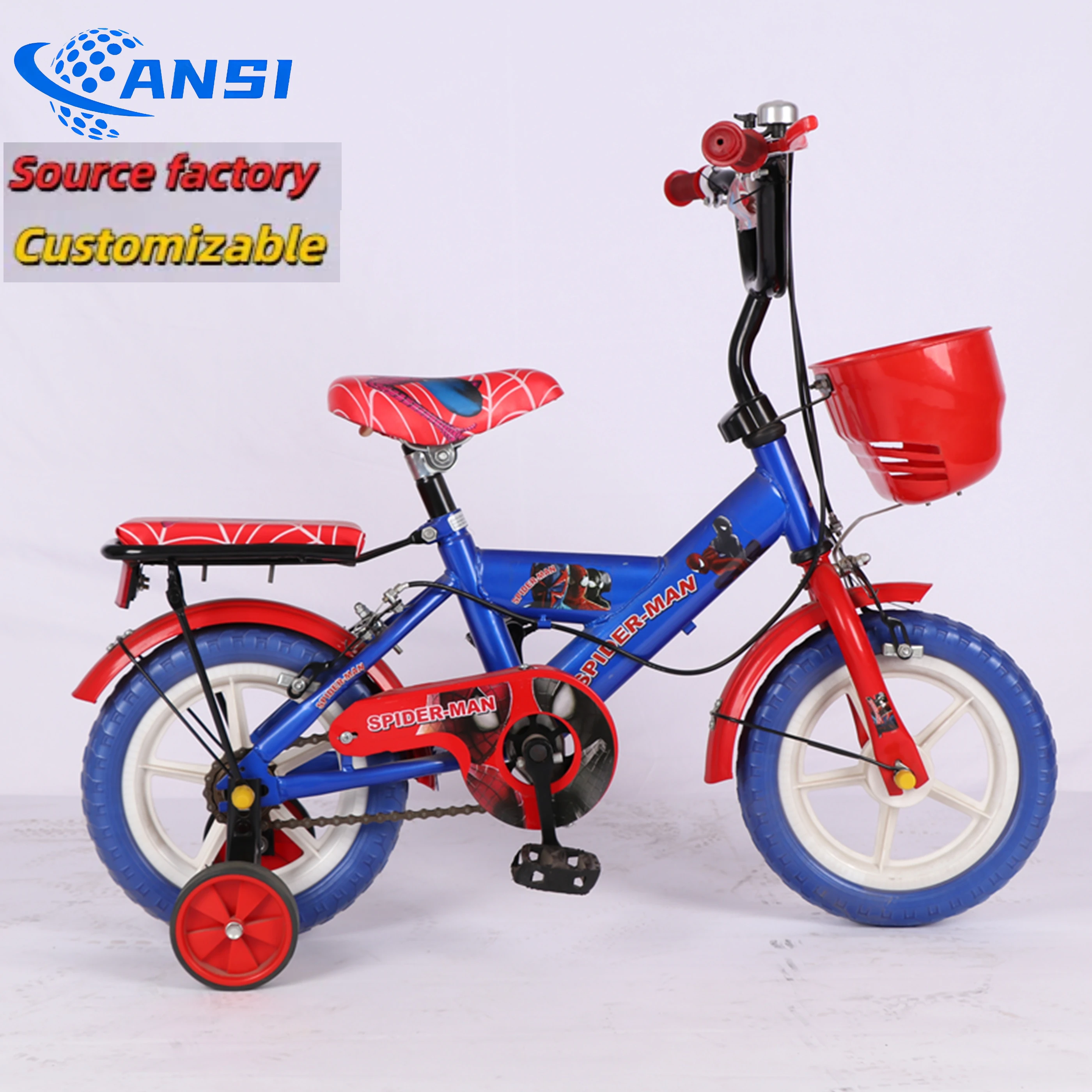 Новая индивидуальная детская коляска 12/14/16/18/20 дюймов с мигающими колесами для детских велосипедов. Детские коляски детские велосипеды