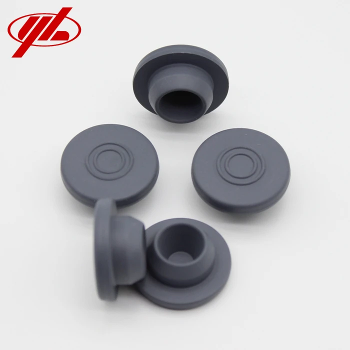 Sterile 20mm 20-A Grey Medication Bottle BIIR Bromobutyl Rubber Stopper Seal