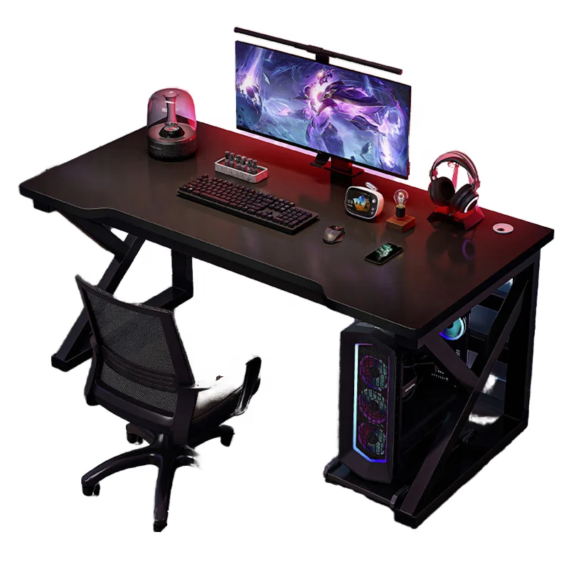 Современный простой компьютерный стол набор стула выдвижной MDF домашний игровой стол для офиса и спальни ученик письменный стол для школы и отеля