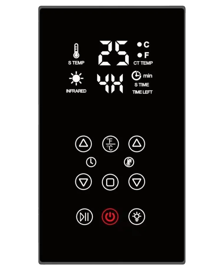 110V 220V control panel electronic box thermostat used for Sauna room